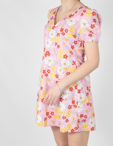 Rochie scurta Vero Moda, floral print