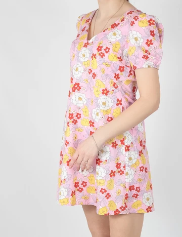 Rochie scurta Vero Moda, floral print Floral print