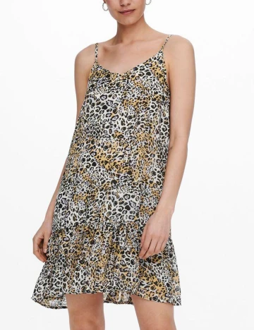 Rochie scurta Only, animal print Animal print