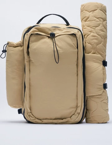 Rucsac multifunctional Zara, crem Crem
