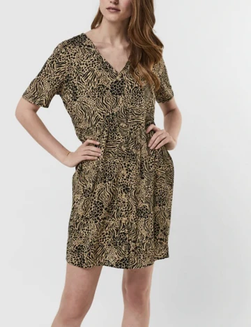 Rochie scurta Vero Moda, crem
