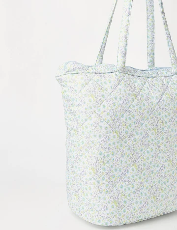 Geanta Pieces, floral