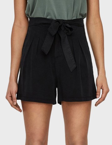 Pantaloni scurti Vero Moda, negru, M