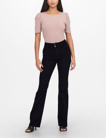 Blugi Jacqueline de Yong, negru