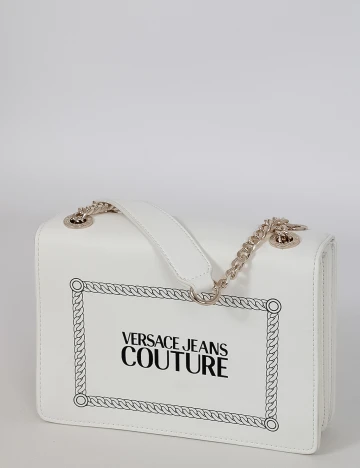 Geanta Versace Jeans Couture, alb Alb