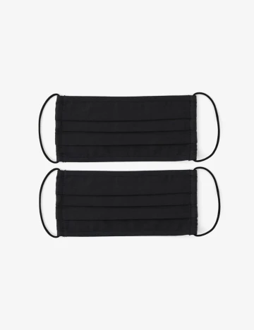 Set masti Pieces, negru Negru