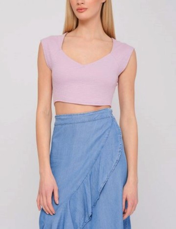 Top Zara, lila