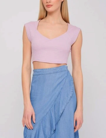 Top Zara, lila
