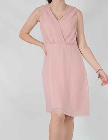 Rochie scurta Vila, roz