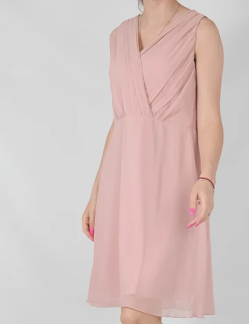 Rochie scurta Vila, roz