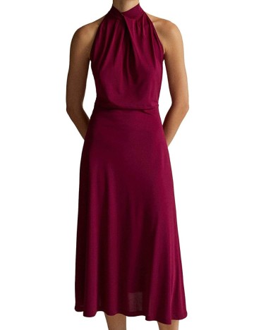 Rochie Medie Massimo Dutti, magenta