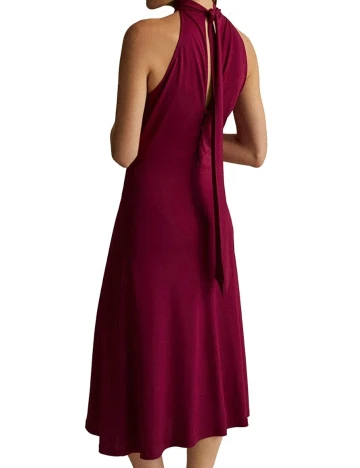 Rochie Medie Massimo Dutti, magenta Roz