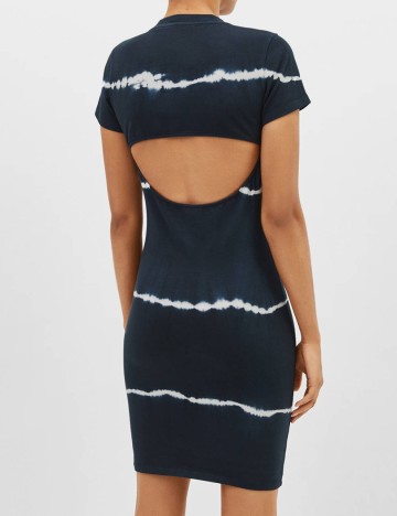 Rochie scurta Bershka, bleumarin
