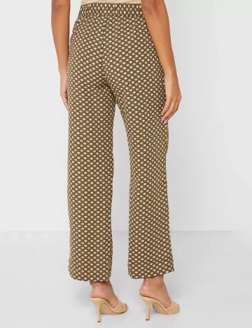 Pantaloni Jacqueline de Yong, mix culori Verde