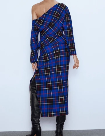 Fusta Zara, albastru Albastru