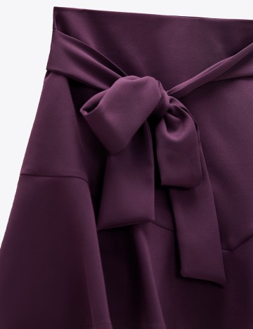 Fusta pantalon Zara, mov