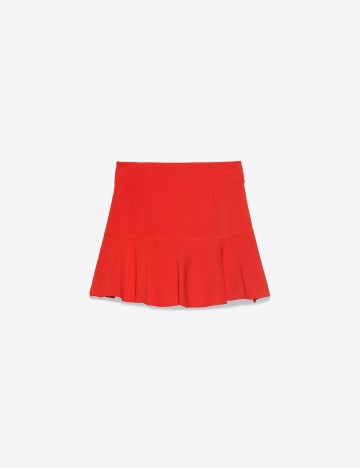 Fusta pantalon Zara, rosu