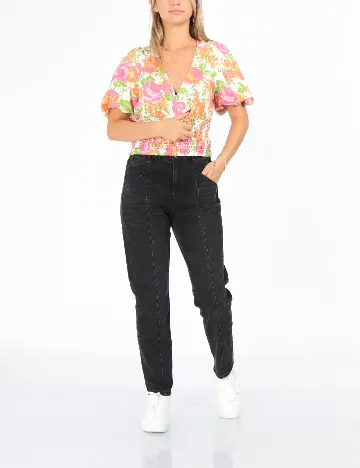 Top Only, floral Floral print