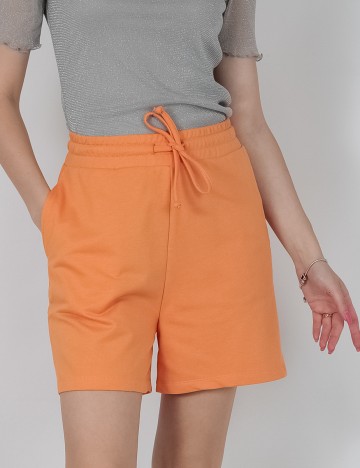 Pantaloni scurti Only, portocaliu