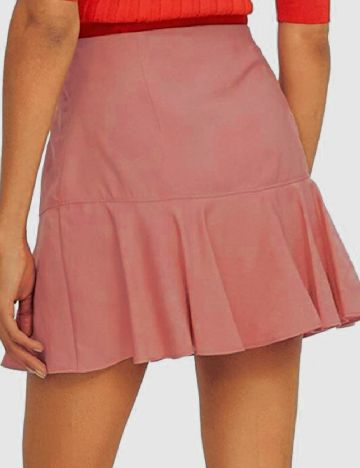 Fusta pantalon Zara, roz