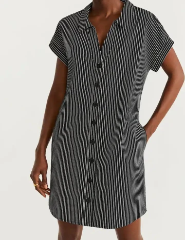 Rochie scurta Mango, negru