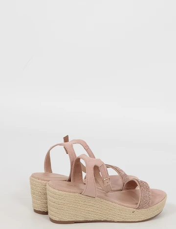 Sandale cu platforma Anna Field, roz Roz