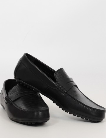Mocasini Oltre, negru, 44