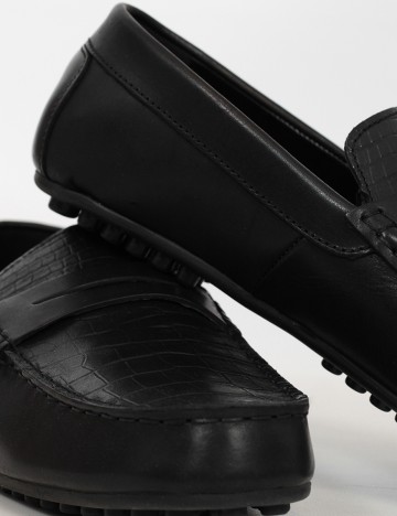 Mocasini Oltre, negru