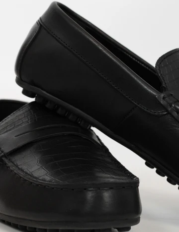 Mocasini Oltre, negru