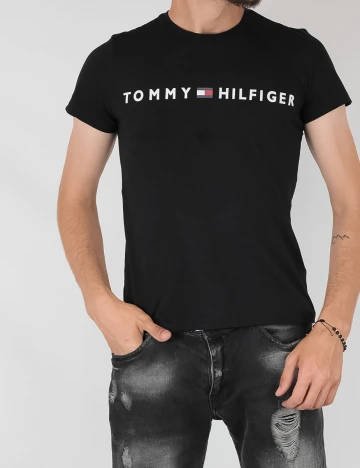 Tricou Tommy Hilfiger, negru