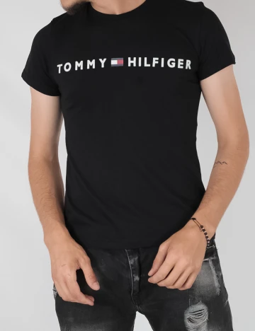 Tricou Tommy Hilfiger, negru