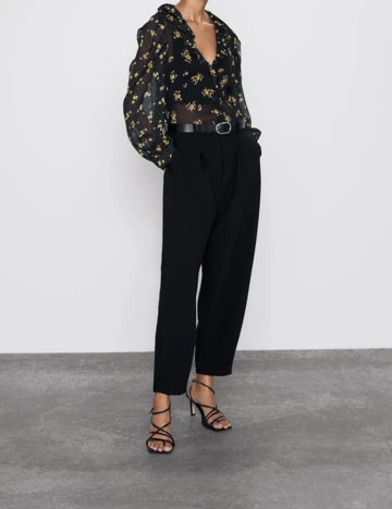 Camasa Zara, negru Negru