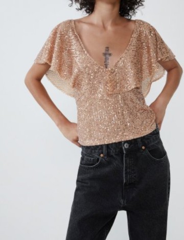 Bluza Zara, maro deschis