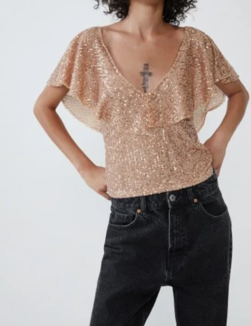 Bluza Zara, maro deschis
