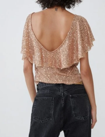 Bluza Zara, maro deschis