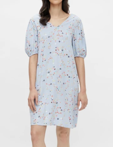 Rochie scurta Pieces, bleu