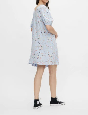 Rochie scurta Pieces, bleu