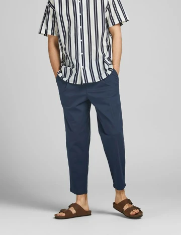 Pantaloni Jack&Jones, bleumarin Albastru