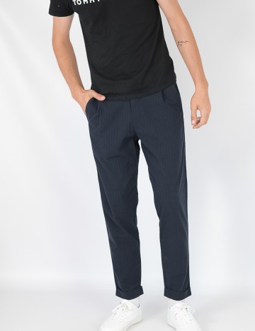 Pantaloni Selected, bleumarin, W32/L32