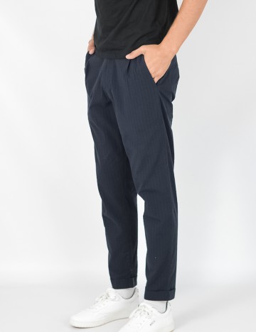 Pantaloni Selected, bleumarin