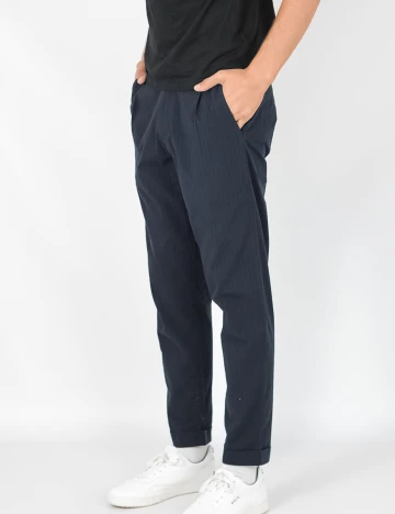 Pantaloni Selected, bleumarin Albastru