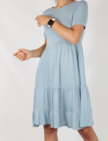 Rochie scurta Vila, bleu