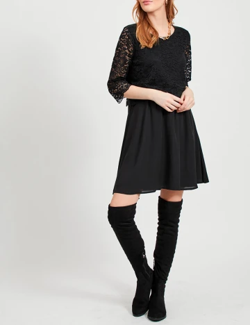 Rochie scurta Vila, negru