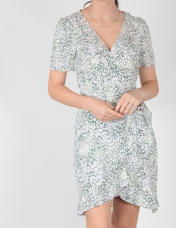 Rochie scurta Vila, mix culori