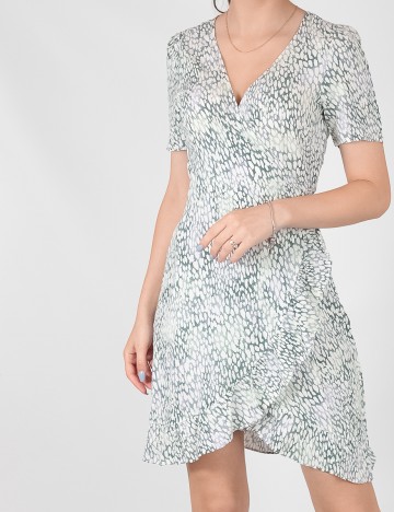 Rochie scurta Vila, mix culori