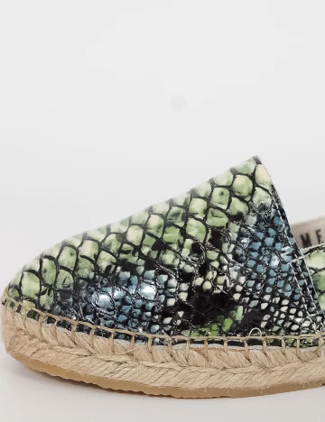 Espadrile Selected Femme, verde