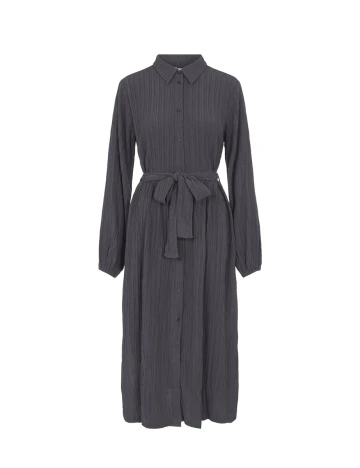 Rochie medie Object, gri