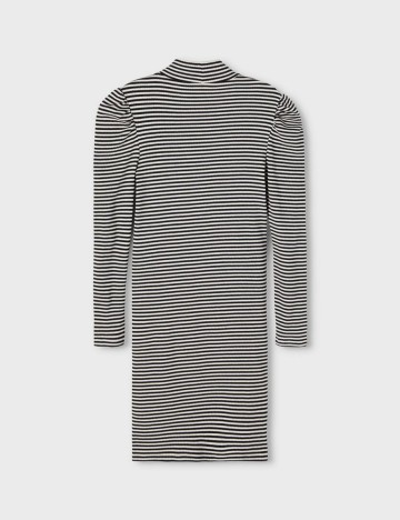 Rochie medie LMTD, alb/negru