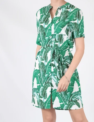 Rochie scurta Object, verde