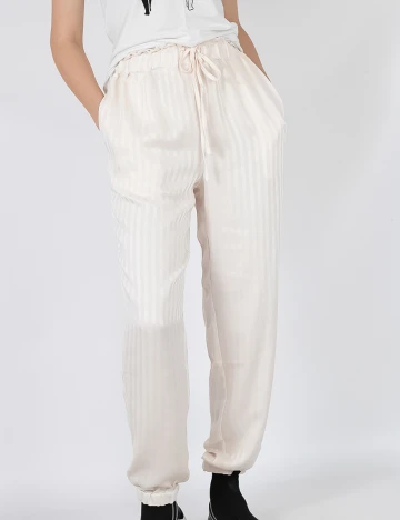 Pantaloni Y.A.S, nude Crem